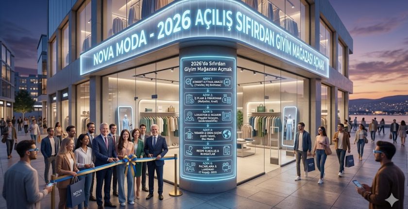 2026’da Sıfırdan Giyim Mağazası Açmak