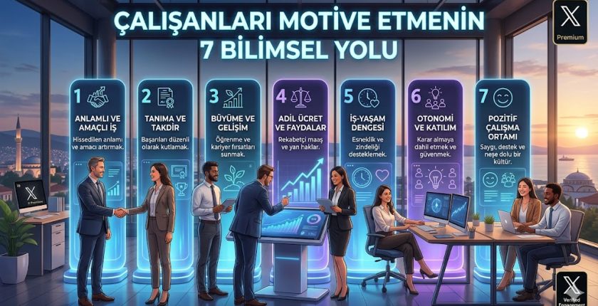 Çalışanları Motive Etmenin 7 Bilimsel Yolu