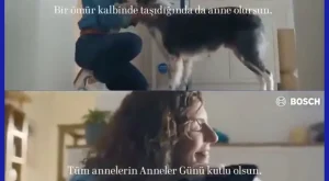 “Bosch” zihniyet: Almanya’da çocuklu Türkiye’de köpekli Anneler Günü reklamı