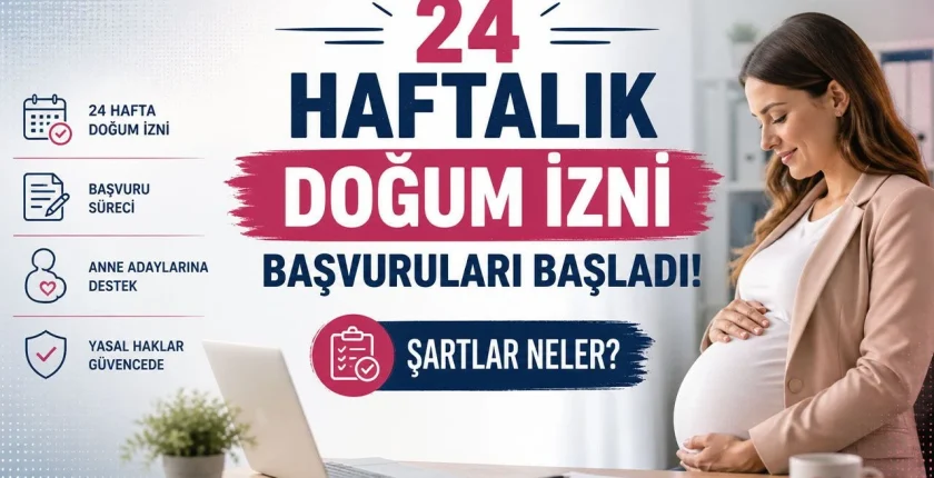 Doğum izninde 8 haftalık ilave izinden yararlanmak isteyen anneler için başvurular sürüyor